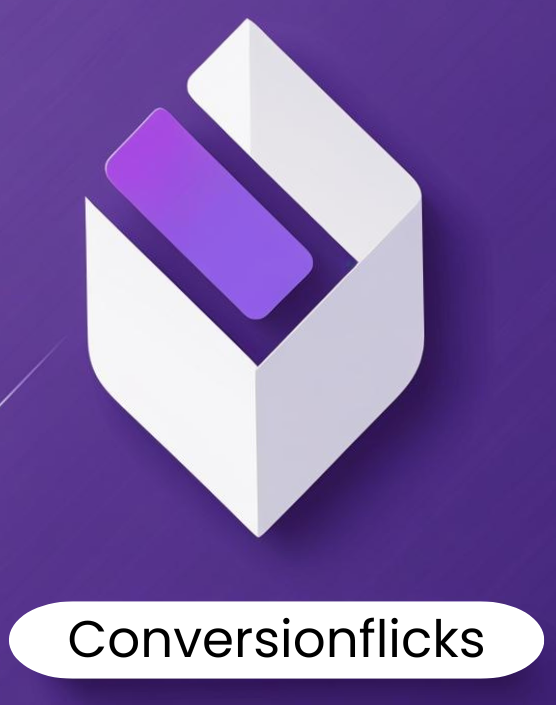 Minimalist Logo for ConversionFlicks